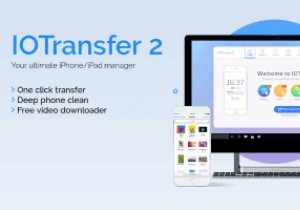 IOTransfer:विंडोज़ में आसानी से अपने आईओएस डिवाइस को प्रबंधित करें 