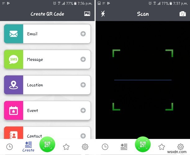 Android के लिए शीर्ष 5 QR स्कैनर ऐप्स 