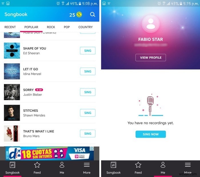 पार्टियों में गाने के लिए शीर्ष 5 Android कराओके ऐप्स 