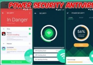 Power Security-AntiVirus Clean के साथ अपने Android को अनुकूलित और सुरक्षित रखें 