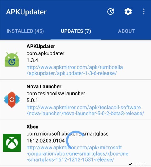 Play Store के बिना Android पर नए ऐप संस्करण की सूचना कैसे प्राप्त करें 