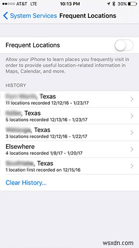 IPhone पर बार-बार लोकेशन ट्रैकिंग को डिसेबल कैसे करें 