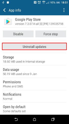 Android पर  com.google.process.gapps बंद हो गया है  को कैसे ठीक करें 