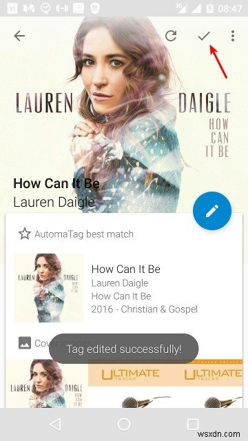 Android पर संगीत टैग कैसे संपादित करें 