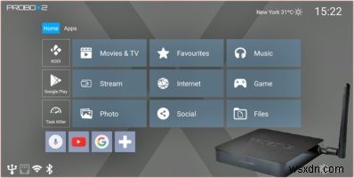 Probox2 Air Android 6.0 TV Box - समीक्षा और सस्ता 