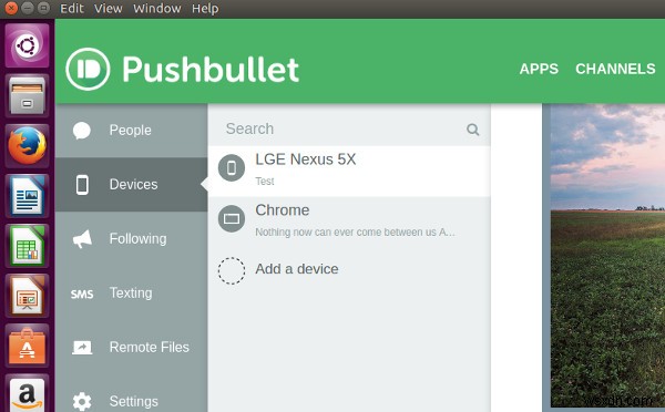 डेस्कटॉप के लिए PB के साथ Ubuntu में PushBullet डेस्कटॉप क्लाइंट सेट करना 