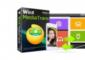 IOS फ़ाइल स्थानांतरण के लिए WinX MediaTrans - समीक्षा और सस्ता 