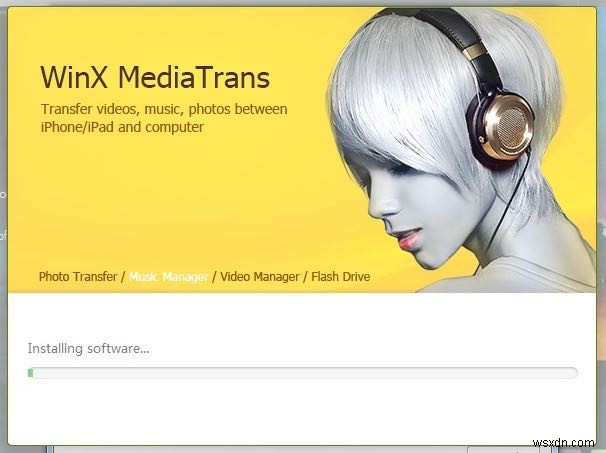 IOS फ़ाइल स्थानांतरण के लिए WinX MediaTrans - समीक्षा और सस्ता 