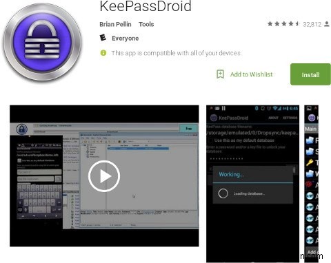 Android के लिए 5 सर्वश्रेष्ठ Keepass साथी ऐप्स 