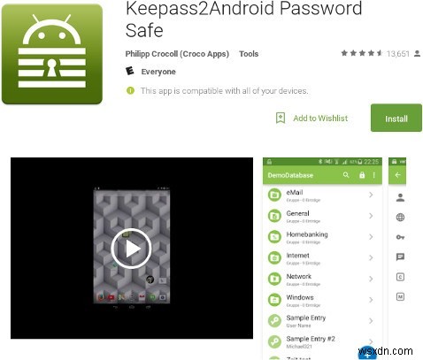 Android के लिए 5 सर्वश्रेष्ठ Keepass साथी ऐप्स 