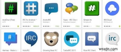 Android के लिए 5 महान IRC ग्राहक 