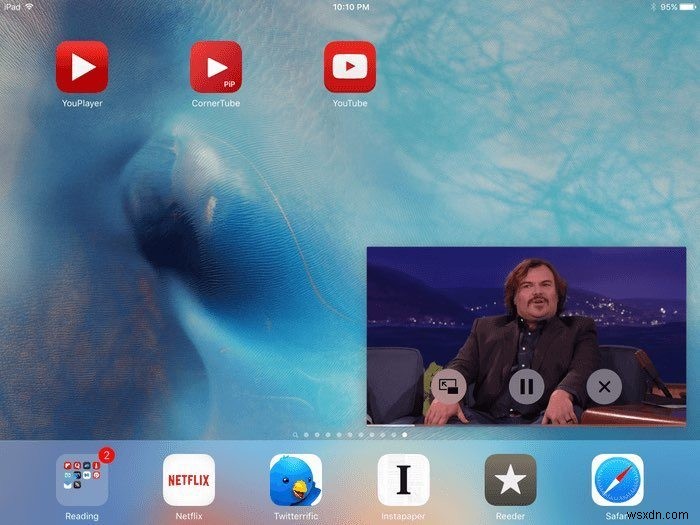 IOS 9 में पिक्चर-इन-पिक्चर मोड में YouTube वीडियो कैसे देखें 