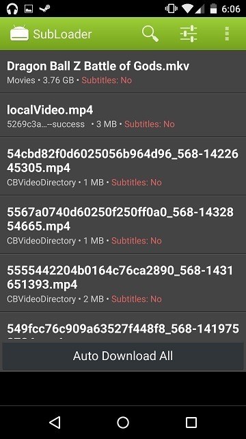 सबलोडर के साथ एंड्रॉइड पर फिल्मों के लिए उपशीर्षक कैसे डाउनलोड करें 