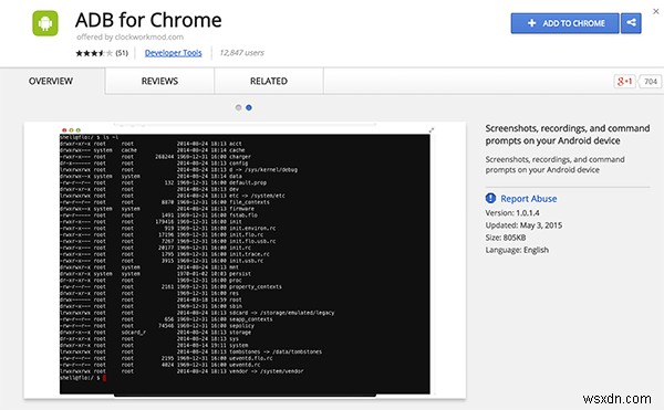 Chrome से अपने Android डिवाइस पर आसानी से ADB कमांड भेजें 
