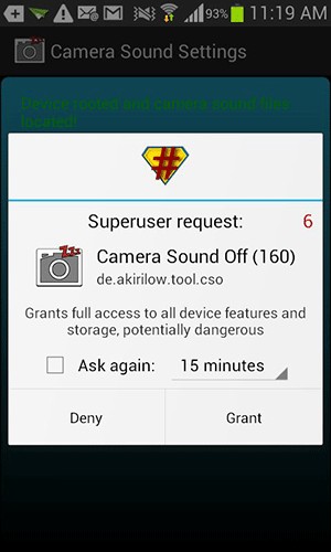 Android पर कैमरा शटर ध्वनि को अक्षम कैसे करें 