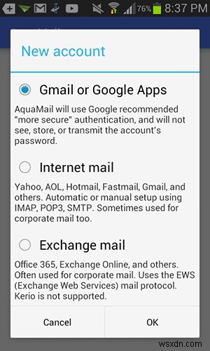 Android के लिए सर्वश्रेष्ठ ईमेल ऐप्स में से 5 