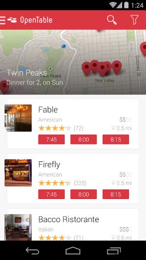 खाने के लिए बढ़िया जगह खोजने के लिए 6 Android ऐप्स 