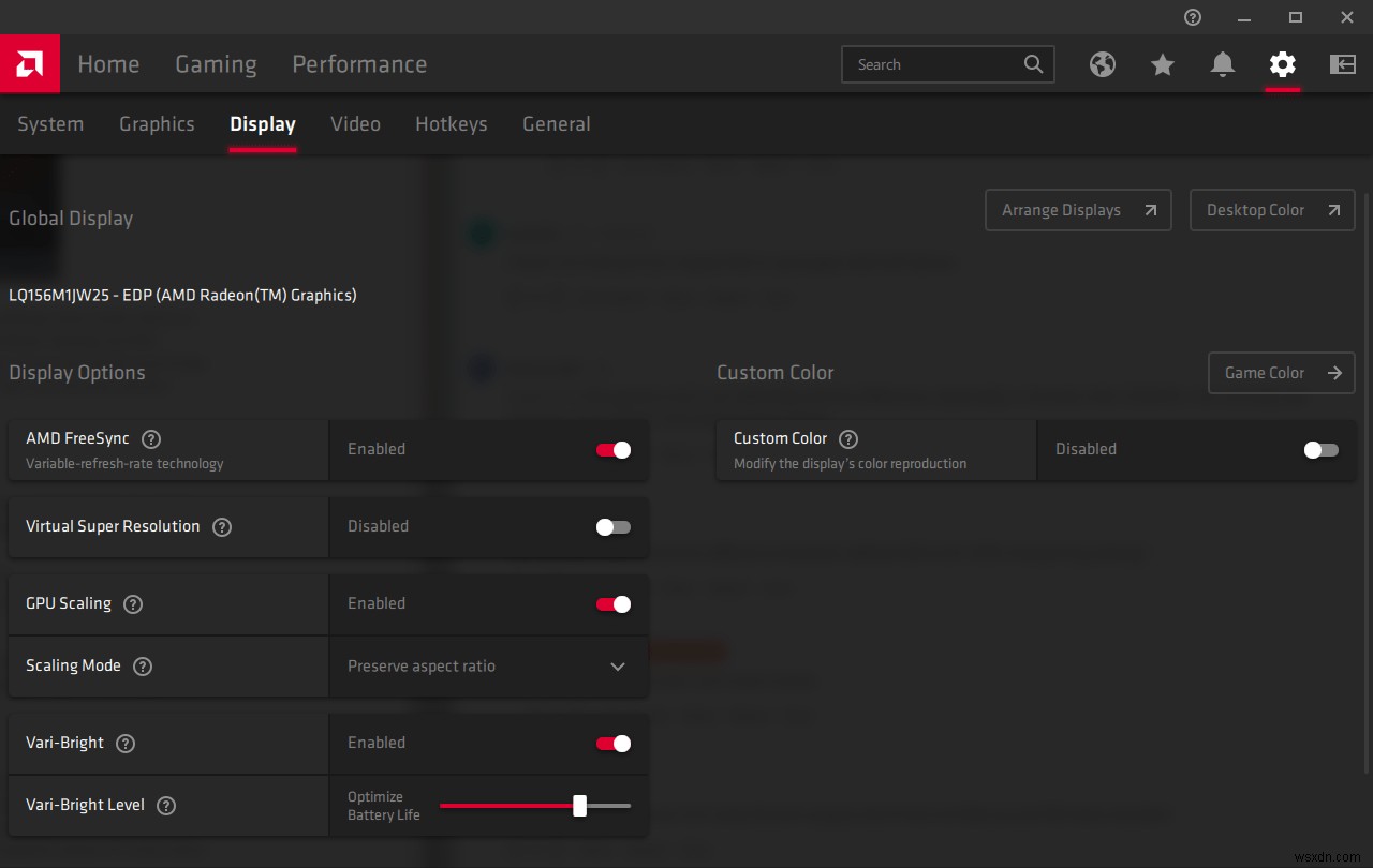 AMD Radeon सॉफ्टवेयर सेटिंग्स - वे सभी क्या मतलब है? 