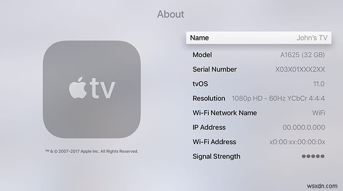 अपने Apple TV मॉडल की पहचान कैसे करें