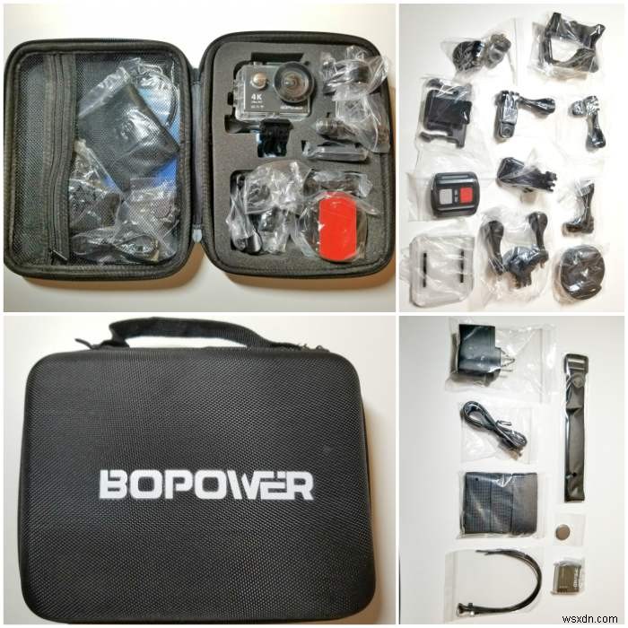 Bopower 4K एक्शन कैमरा - समीक्षा और सस्ता