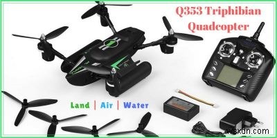 WLtoys Q353 Triphibian Quadcopter - समीक्षा और सस्ता
