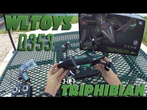 WLtoys Q353 Triphibian Quadcopter - समीक्षा और सस्ता