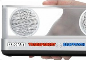 सुपर बास समीक्षा के साथ सुंदर पारदर्शी ब्लूटूथ स्पीकर