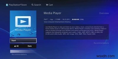 अपने PS4 पर मीडिया फ़ाइलें कैसे चलाएं 