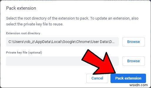 Chrome एक्सटेंशन को CRX फ़ाइल के रूप में डाउनलोड करें और सहेजें 