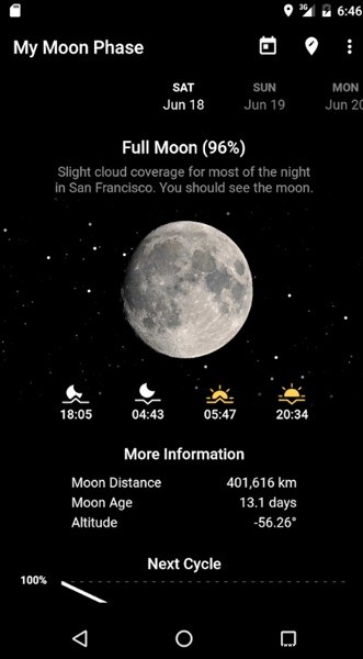 Google कैलेंडर में चंद्र/चंद्र चरणों को कैसे दिखाएं 