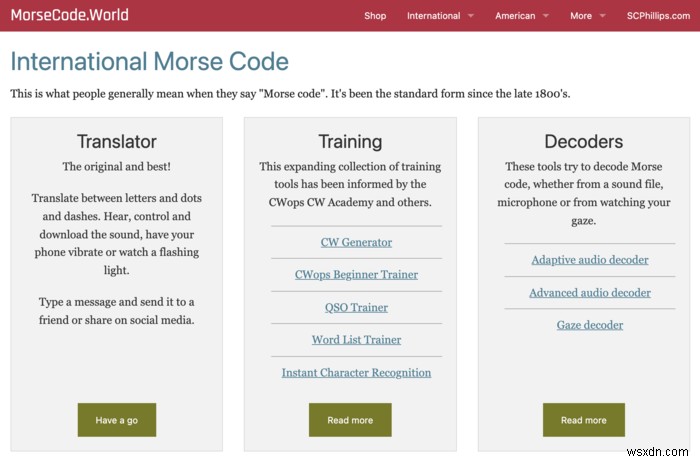 मोर्स कोड ऑनलाइन सीखने के लिए सर्वश्रेष्ठ वेबसाइटों में से 5 मुफ्त में 