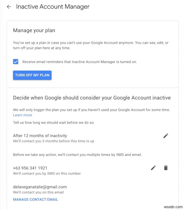 ICloud पर लीगेसी संपर्क कैसे असाइन करें और Google निष्क्रिय खाता प्रबंधक सेट करें 