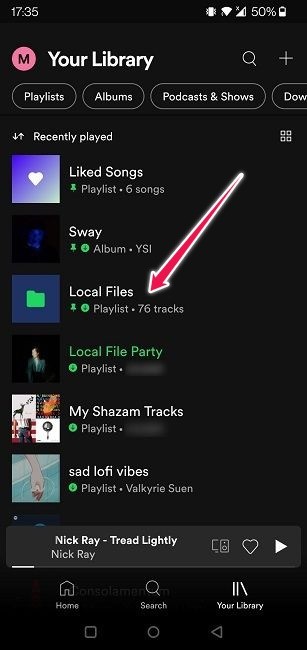 Spotify पर अपना संगीत और स्थानीय फ़ाइलें कैसे अपलोड करें 