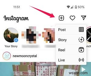 सहयोगात्मक पोस्ट या रील बनाने के लिए Instagram Collab का उपयोग करें 