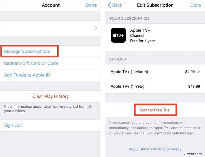 Apple TV Plus कैसे रद्द करें