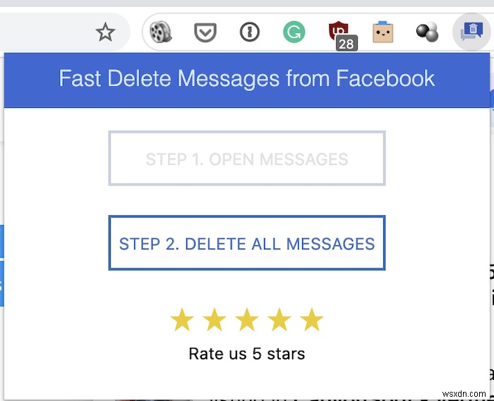 फेसबुक मैसेंजर से संदेशों को बल्क-डिलीट कैसे करें