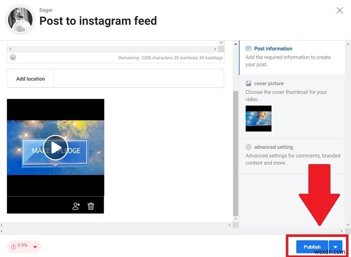 अपने पीसी से Instagram पर वीडियो कैसे अपलोड करें