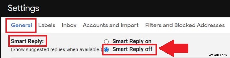 जीमेल में स्मार्ट रिप्लाई और स्मार्ट कंपोज कैसे बंद करें 