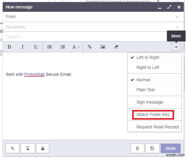 ProtonMail में PGP एन्क्रिप्शन कैसे सेट करें