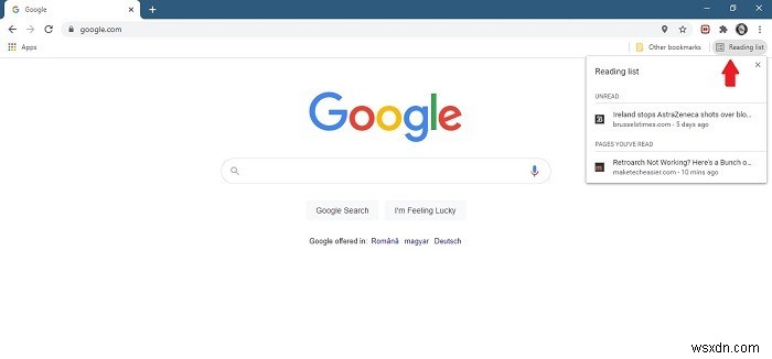 Google क्रोम में बाद में पढ़ने की सुविधा कैसे जोड़ें 