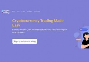 CryptoLocally:क्रिप्टो करेंसी का व्यापार करने का आसान और सुरक्षित तरीका
