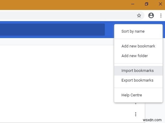 Google Chrome में बुकमार्क कैसे आयात और निर्यात करें