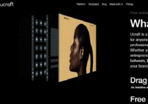 Ucraft फ्री वेबसाइट बिल्डर:जल्दी से एक नई वेबसाइट बनाएं