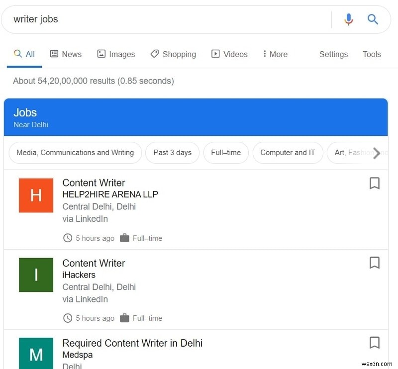 नौकरी खोजने के लिए Google का उपयोग कैसे करें 