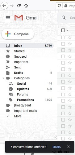 जीमेल में संग्रहीत ईमेल कैसे प्राप्त करें 