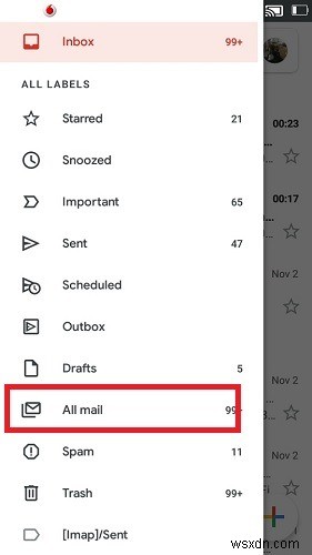 जीमेल में संग्रहीत ईमेल कैसे प्राप्त करें 