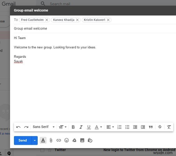 जीमेल में ग्रुप ईमेल कैसे बनाएं 