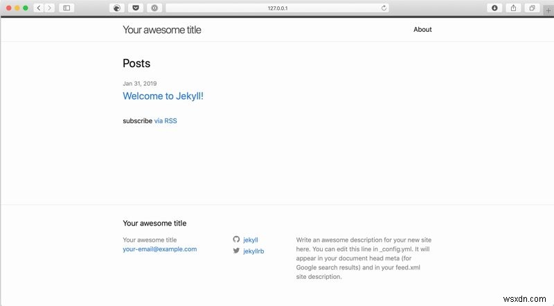 Jekyll और GitHub पेज के साथ अपने ब्लॉग को मुफ्त में कैसे होस्ट करें 