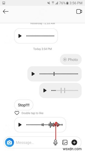 इंस्टाग्राम में वॉयस मैसेज कैसे भेजें