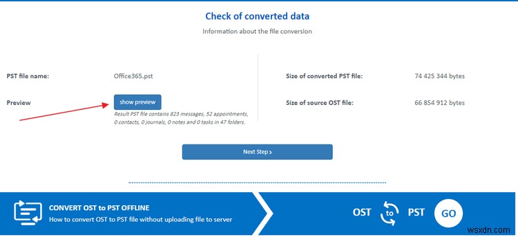 ऑनलाइन OST से PST कन्वर्टर के साथ आसानी से OST को PST फॉर्मेट में बदलें